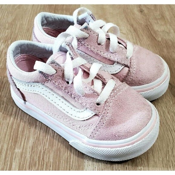 childrens pink vans